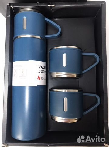 Термос с кружками