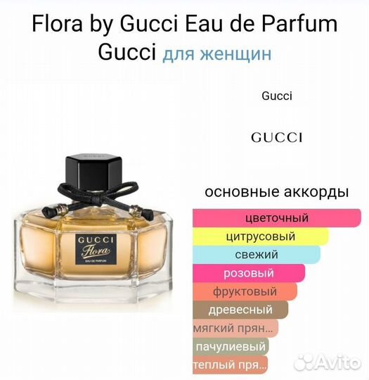 Gucci Flora 75 ml. (Тестер)