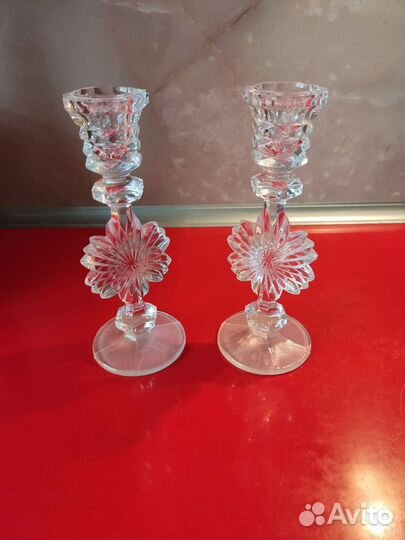 Хрустальные подсвечники СССР