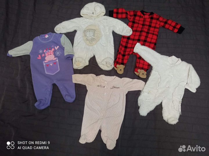 Детские вещи пакетом на девочку 62- 68