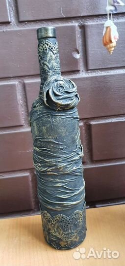 Декоративные бутылки (бутылка) под вино, виски