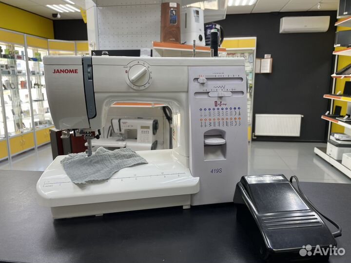 Швейная машина Janome 419S / гарантия