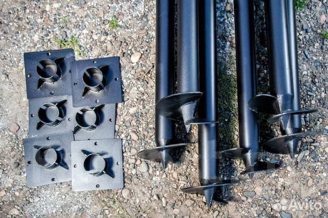 Винтовые сваи под ключ