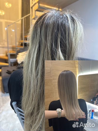 Холодное восстановление волос