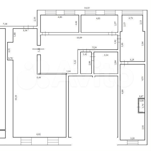 Торговая площадь, 202.4 м²