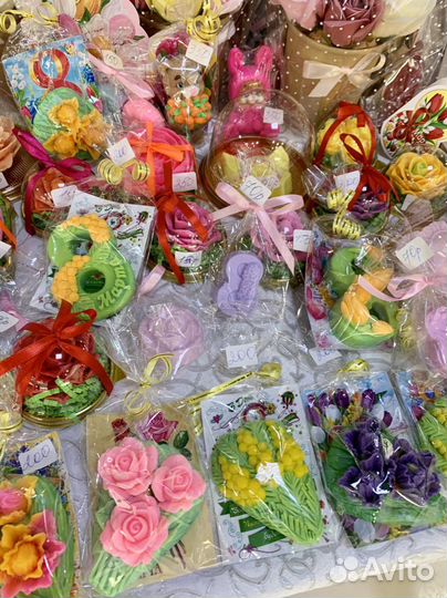 Мыло ручной работы на 8 марта