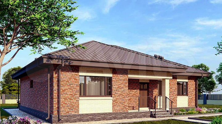 Дом 108 м² на участке 6,3 сот.