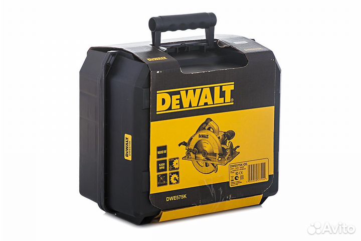 Дисковая пила dewalt DWE 575 K