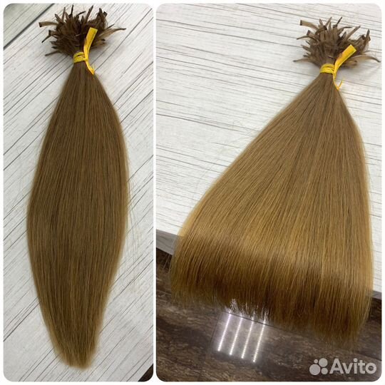 Натуральные волосы для наращивания 42см