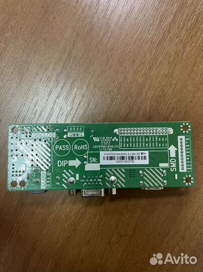 Плата ЖК дисплея lvds