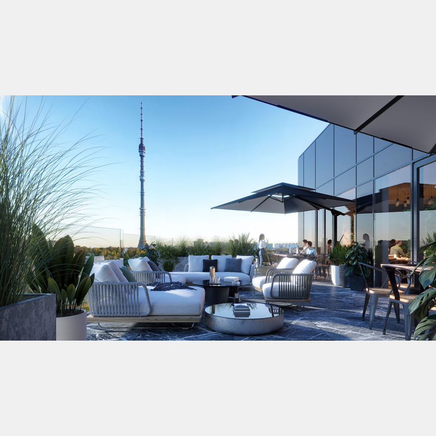 2-к. квартира, 68 м², 30/55 эт.