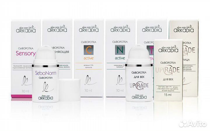 Профессиональная косметика:Arkadia, Pleyana, Gi-Gi
