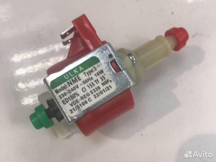 Насос ulka 16W 230-240v 2.5BAR для кофеварки/кофем