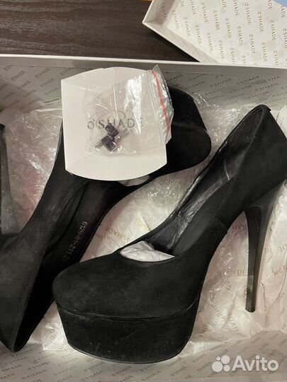 Туфли женские 38 размер натуральная замша