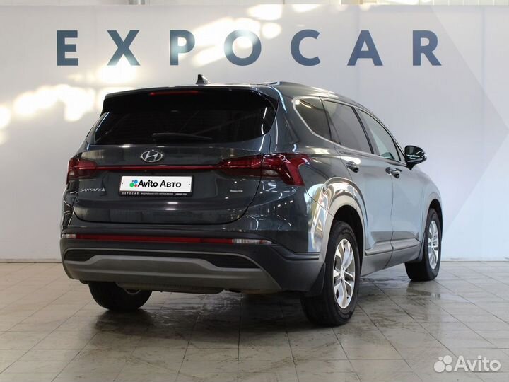 Hyundai Santa Fe 2.5 AT, 2021, 80 000 км