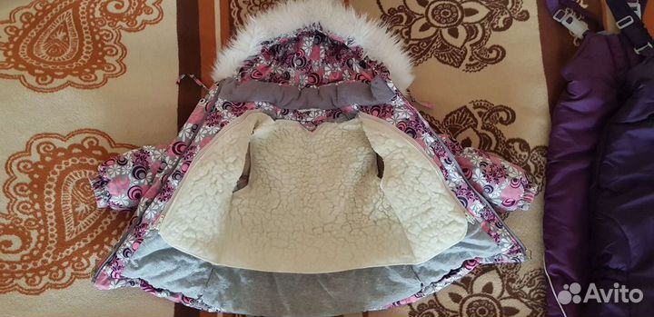 Зимний костюм для девочки