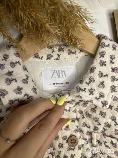 Курька рубашка Zara оригинал 92-110