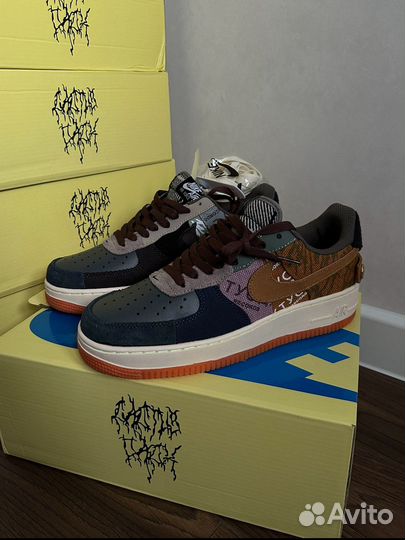 Кроссовки Air Force 1 Low Travis Scott Cactus Jack
