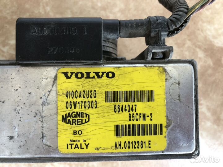 Заслонка дроссельная Volvo