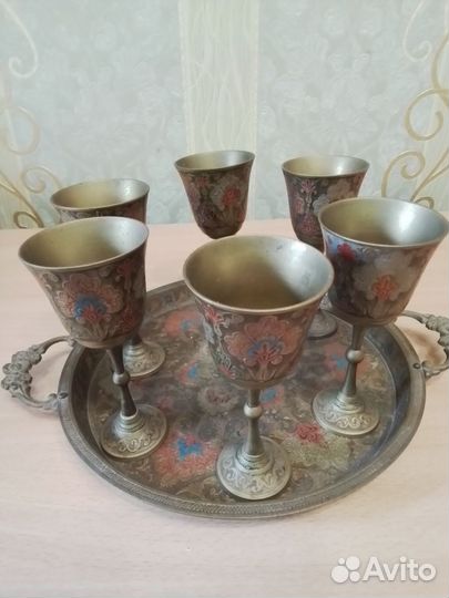 Посуда индия,латунь