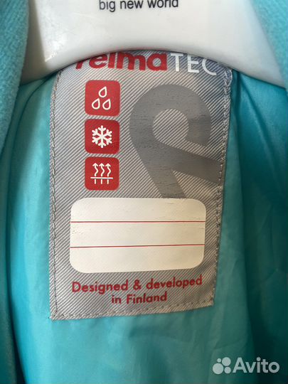 Пальто для девочки весна осень 140 Reima оригинал