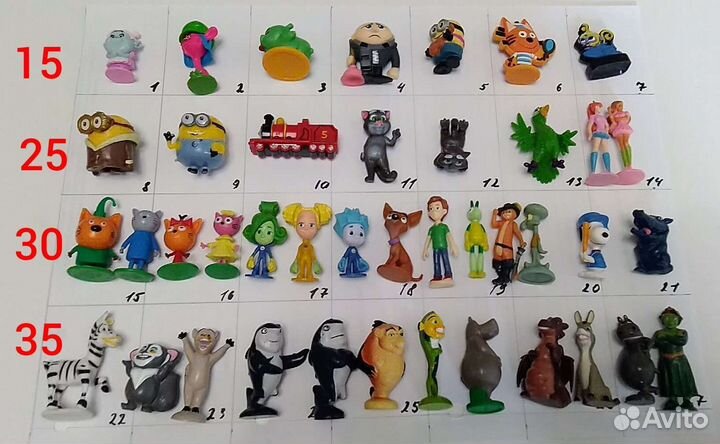 Игрушки, разные производители