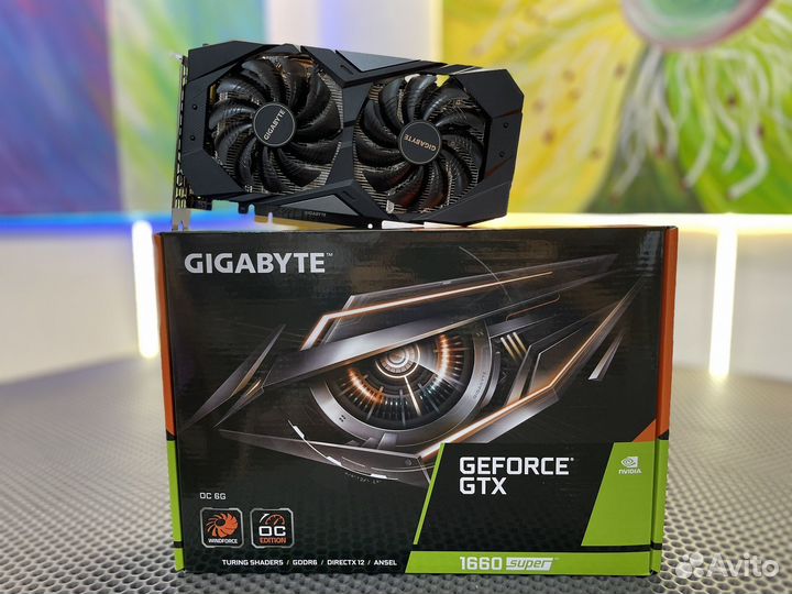 Видеокарта Gigabyte gtx 1660 super 6gb