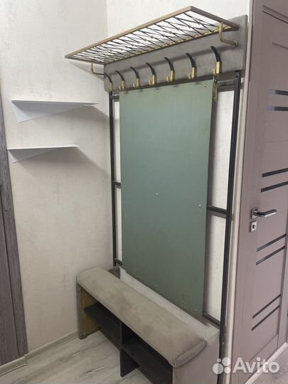 Вешалка обувница в прихожую винтажная