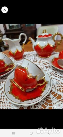 Сервиз чайный Бутон