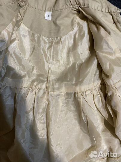 Плащ тренч для девочки 80-86