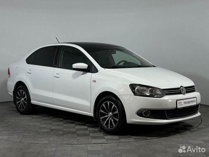 Volkswagen Polo 1.6 AT, 2015, 159 572 км