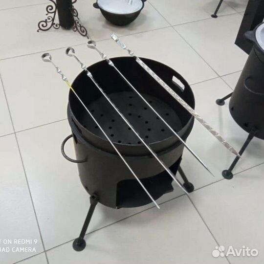 Печка мангал 2 в 1