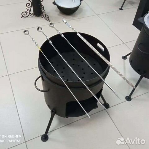Печка мангал 2 в 1