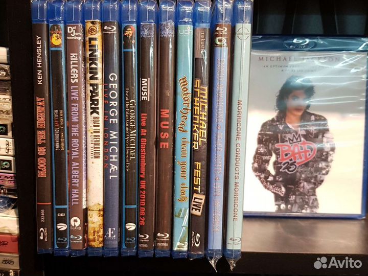 Blu ray диски концерты клипы