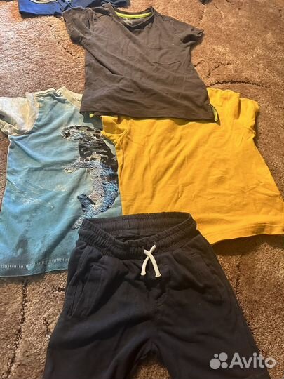 Вещи пакетом на мальчика 104-110