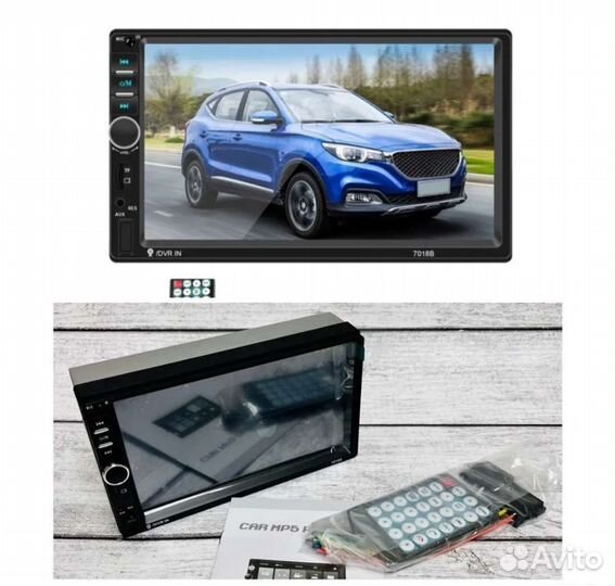 Автомагнитола 2 din, 7 дюймов, сенсорная, Новая