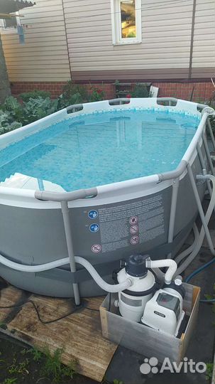 Бассейн бествей каркасный