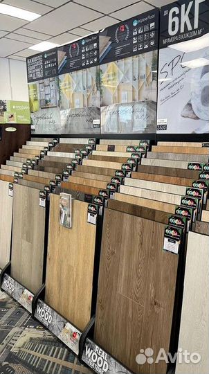 Кварц-винил для офисов и магазинов