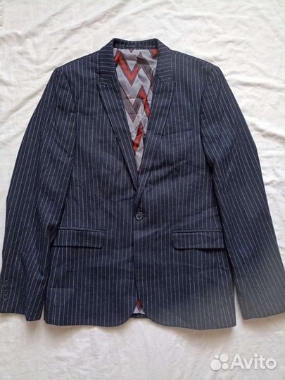 Пиджак шерстяной ASOS size M