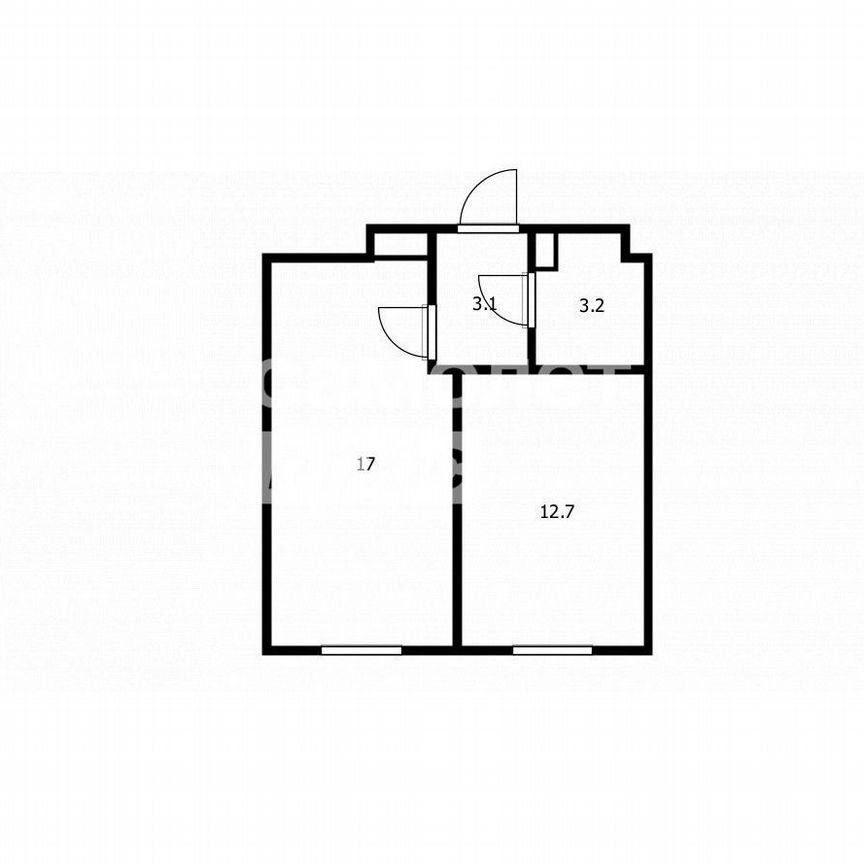 1-к. апартаменты, 36 м², 11/18 эт.