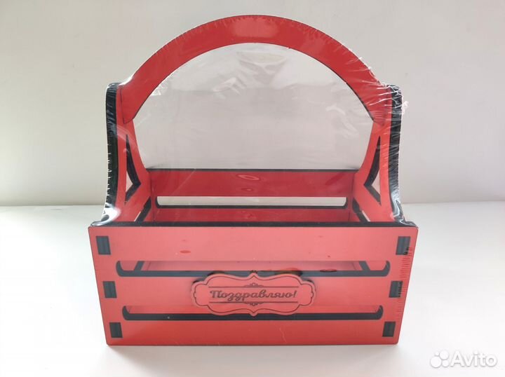 Ящик декоративный для цветов, подарка