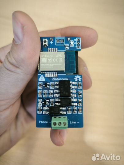 Контроллер домофона Zintercom на батарейках