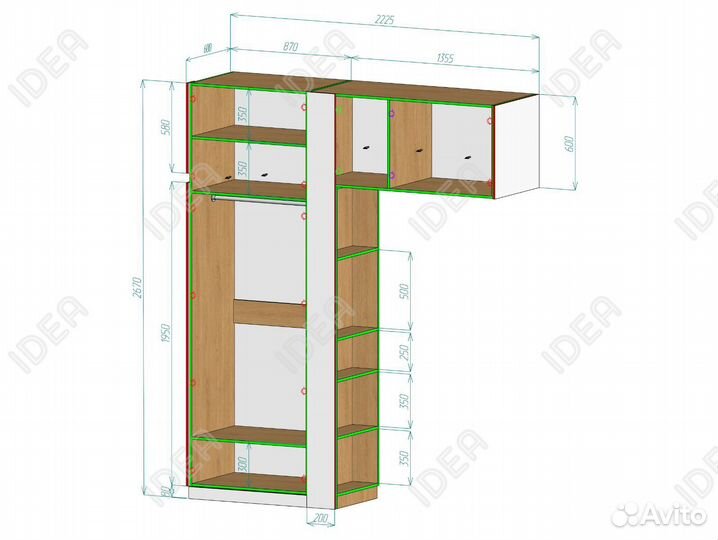 Прихожая на заказ Москва