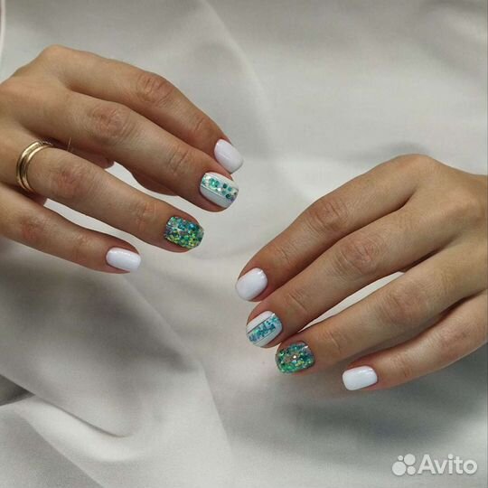 Маникюр, покрытие гель- лаком, наращивание ногтей