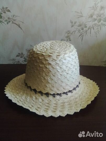 Соломенная шляпа новая 55-56 разм