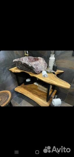 Тумба для раковины из массива