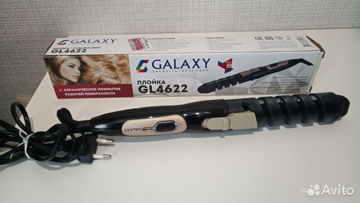 Плойка для волос Galaxy GL4622/щипцы для кудрей