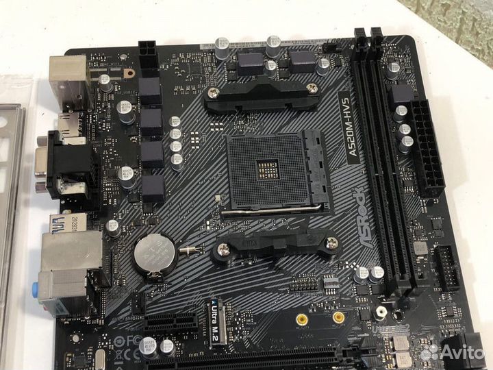 Материнская плата ASRock A520M-HVS новая