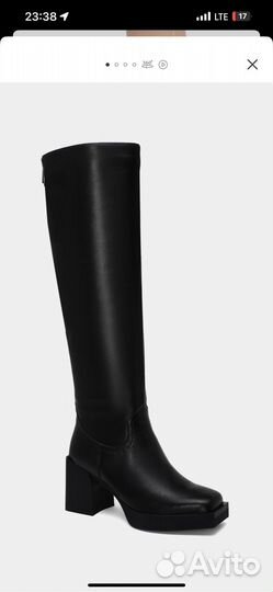 Сапоги зимние женские 37 натуралка