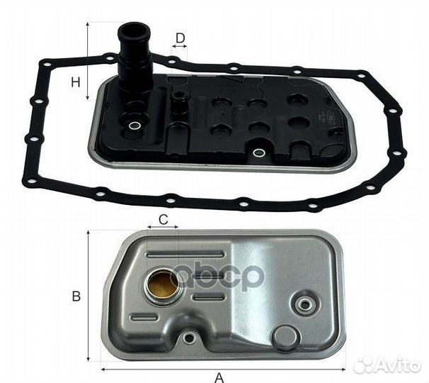 Фильтр АКПП с прокладкой поддона KIA seltos (SP2
